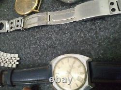 Lot Of Watches For Repair Or Spare Parts