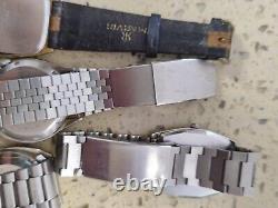 Lot Seiko Automatic & Quartz Working ¬ Working For Parts