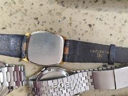 Lot Seiko Automatic & Quartz Working ¬ Working For Parts