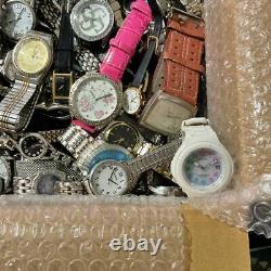 Lot Watches 11.8kg Men's Women's 250 Pieces Set Junk For Parts Vintage Quartz