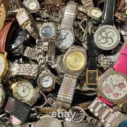 Lot Watches 11.8kg Men's Women's 250 Pieces Set Junk For Parts Vintage Quartz