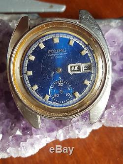Lot Watches Seikos Chronograph 6139 For Parts