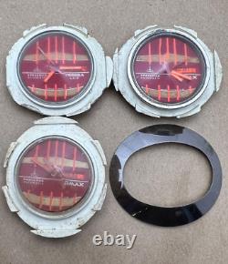 Lot of 1 Tressa Lux & 2 Omax Spaceman Automatic Watches For Parts Or Repair