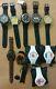Lot of 10 Watches SWISS LEGEND and ToyWatch Damaged for spare parts