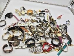 Lot of 100 pcs -watches for parts or repairs (the watches have NOT been tested)
