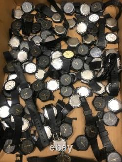 Lot of 101 pieces Casio MQ24 Broken and missing parts watches