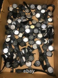 Lot of 101 pieces Casio MQ24 Broken and missing parts watches