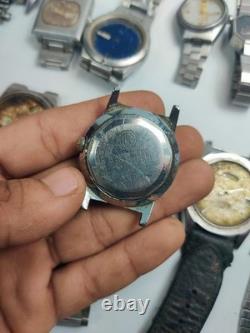 Lot of 12 Automatic Watches for Parts/Repair 6 Seiko Women's + Mixed Brands