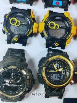 Lot of 13 Casio G-Shock Watches All Working No Straps For Parts or Repair