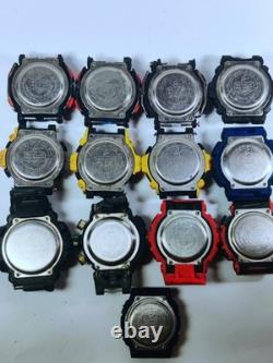 Lot of 13 Casio G-Shock Watches All Working No Straps For Parts or Repair