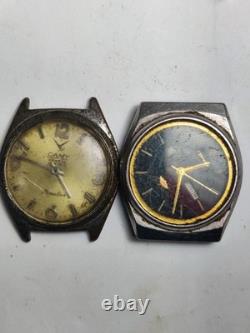 Lot of 14 Mixed Brand Watches for Parts/Repair-Seiko, Citizen & More VTG Scrap
