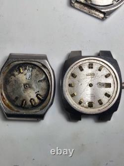 Lot of 14 Mixed Brand Watches for Parts/Repair-Seiko, Citizen & More VTG Scrap