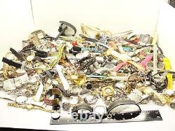 Lot of 16 lbs 150+ Men Women Watches Wear Parts Repair L#16