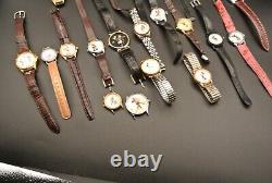 Lot of 19 Vintage Mickey Mouse And Disney Watches-Walt Disney For Parts/Repair