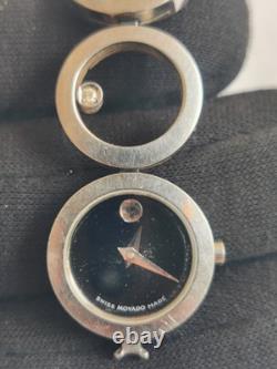 Lot of 2 Women's Watches Movado 84. A1.1811 (ETA)+Nixon Duchess For Parts/Rapair