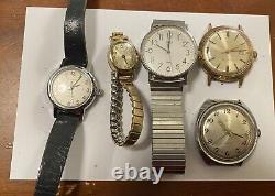 Lot of 20 Timex Parts or Repair Mechanical Automatic Battery