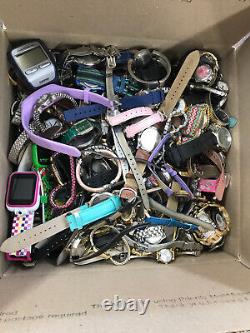 Lot of 20 pounds of watches for parts wear repair etc lot b