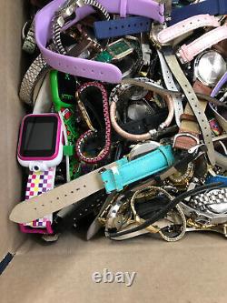 Lot of 20 pounds of watches for parts wear repair etc lot b