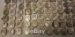 Lot of 200 movements of USSR women's watches for parts or steampunk art design