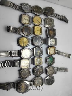 Lot of 24 Seiko, Orient, Richo Omex mix Automatic Vintage Mens Watches For Parts Lot of 24 Seiko, Orient, Richo Omex mix Automatic Vintage Mens Watches For Parts