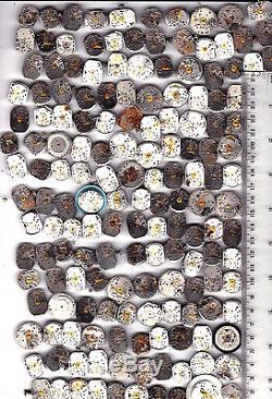 Lot of 320 WOMEN WATCHES Vintage Movements Steampunk Art or for parts
