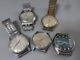 Lot of 5 SEIKO, CITIZEN mechanical watches for parts 4