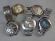 Lot of 5 Vintage SEIKO, HAMILTON-RICOH, ORIENT mechanical watches for parts 3