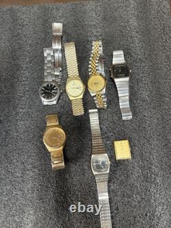 Lot of 7 Vintage SEIKO Japan Untested For Parts