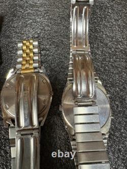 Lot of 7 Vintage SEIKO Japan Untested For Parts