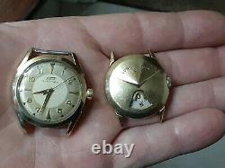 Lot of 8 vintage watches! Tissot Elgin Hamilton Rado seiko Bruen parts or repair