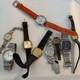 Lot of 9 Watches SEIKO CITIZEN ALBA DOLCE LUKIA Not Working For Parts Only Junk