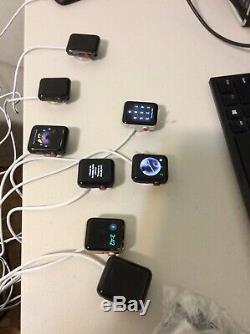 Lot of Apple Watch Series 3 38 42mm For Parts