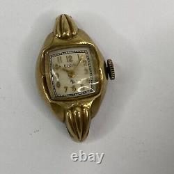 Lot of Elgin and Bolova Watches AS IS FOR PARTS Some work 10K Gold Filled