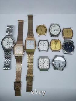 Lot of Vintage Watches Seiko Citizen King Q Type II (For Parts & Repairs) @3