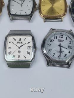 Lot of Vintage Watches Seiko Citizen King Q Type II (For Parts & Repairs) @3