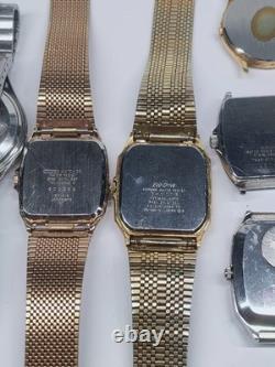 Lot of Vintage Watches Seiko Citizen King Q Type II (For Parts & Repairs) @3