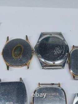 Lot of Vintage Watches Seiko Citizen King Q Type II (For Parts & Repairs) @3