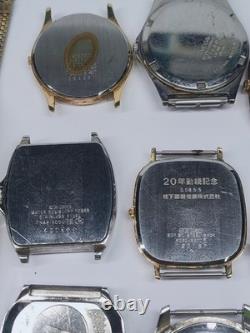 Lot of Vintage Watches Seiko Citizen King Q Type II (For Parts & Repairs) @3