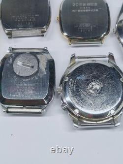 Lot of Vintage Watches Seiko Citizen King Q Type II (For Parts & Repairs) @3