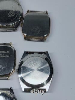 Lot of Vintage Watches Seiko Citizen King Q Type II (For Parts & Repairs) @3