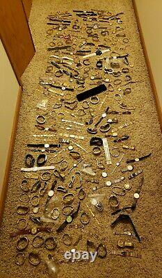 Lot of over 215 watches Vintage, Mens and Womens untested for parts/repair