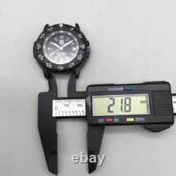 Luminox Navy SEALs Watch Mens Diver 200m Date BROKEN FOR PARTS OR REPAIR