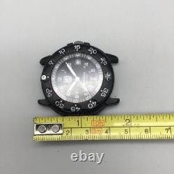 Luminox Navy SEALs Watch Mens Diver 200m Date BROKEN FOR PARTS OR REPAIR