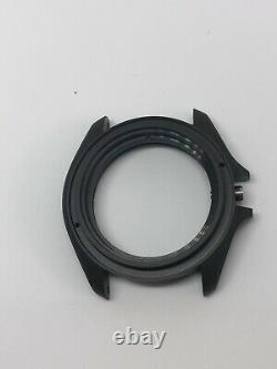 MATTE BLACK Watch Case Fit for Seiko SKX MOD parts NH35/NH36 Crown at 3 Oclock