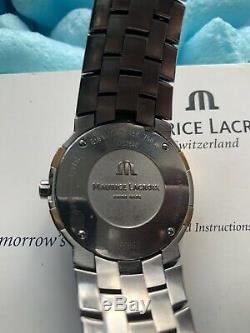 MAURICE LACROIX MENS WATCH 18ct GOLD/STEEL. Damaged Crown