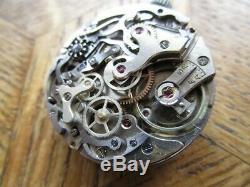 MC Vintage Used Chronograph Movement Cal. Valjoux 72. For parts