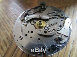 MC Vintage Used Chronograph Movement Cal. Valjoux 72. For parts