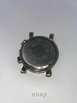 MICHELE UNISEX Watch (WW01K00D9001) For Parts Or Repair (Stem Is Missing)