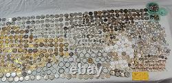 Massive Lot 770 Pieces Vintage Watches Pocket Watch Parts Many Brands 18 Pounds