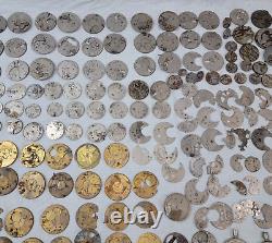 Massive Lot 770 Pieces Vintage Watches Pocket Watch Parts Many Brands 18 Pounds